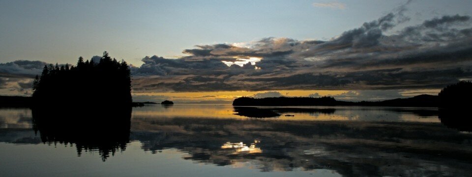 Sunset over Alexander Archipelago